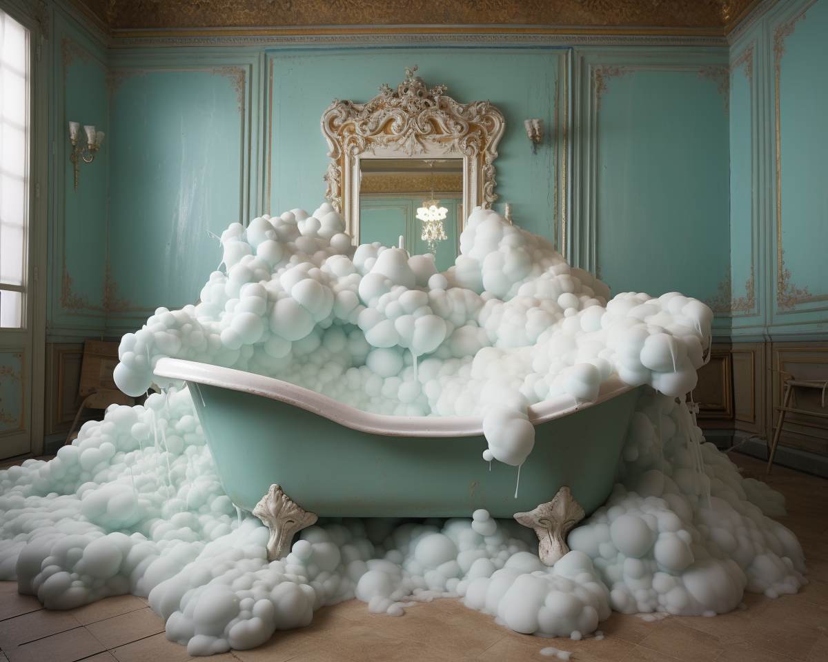 Avoid soapy bubbly baths